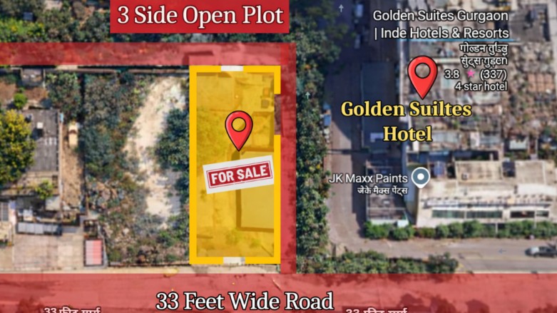 Plot for sale near Gwal Pahari